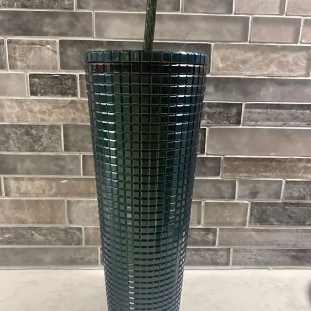 STARBUCKS HOLIDAY 2021 GREEN GRID VENTI - Picture 3 of 4